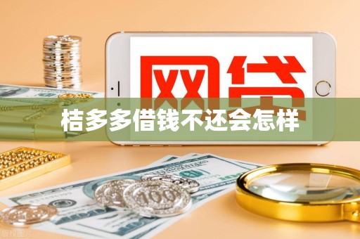 桔多多借钱不还会怎样