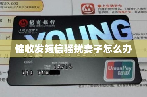 催收发短信骚扰妻子怎么办