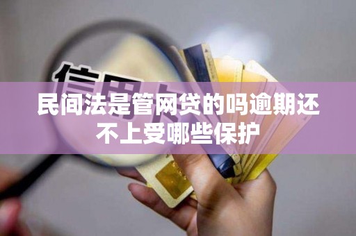 民间法是管网贷的吗逾期还不上受哪些保护
