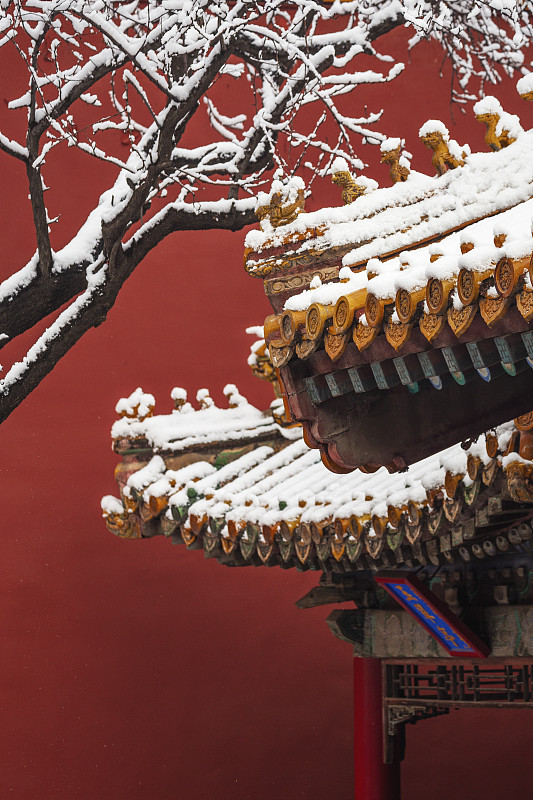 故宫雪景图片下载