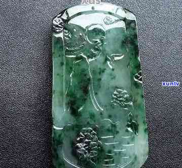 翡翠飘花雕刻牌子图片大全与设计图：欣赏、价格一览