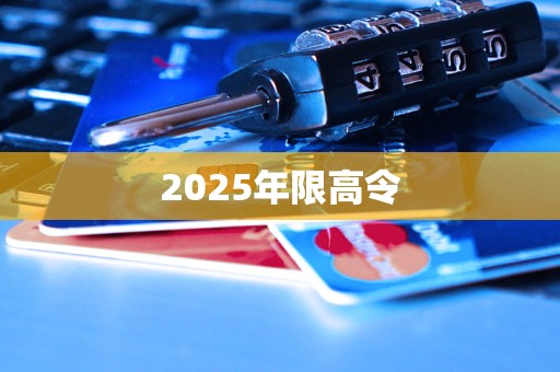 2025年限高令