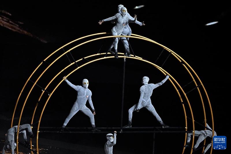 巴黎奥运会闭幕式举行