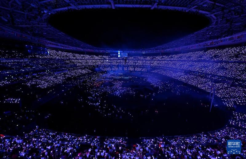 巴黎奥运会闭幕式举行