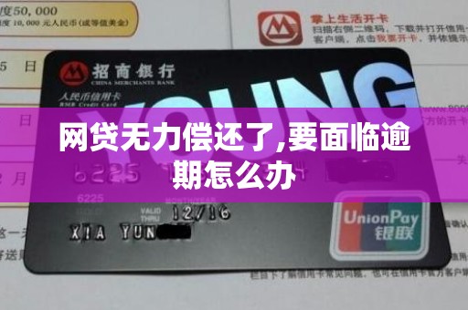 网贷无力偿还了,要面临逾期怎么办