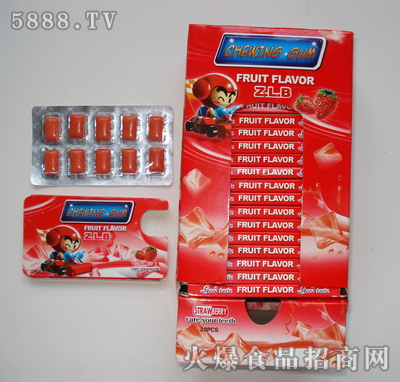 跑跑卡丁车泡泡糖|潮安县金烽食品有限公司-火