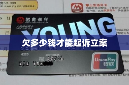 欠多少钱才能起诉立案