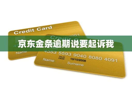 京东金条逾期说要起诉我