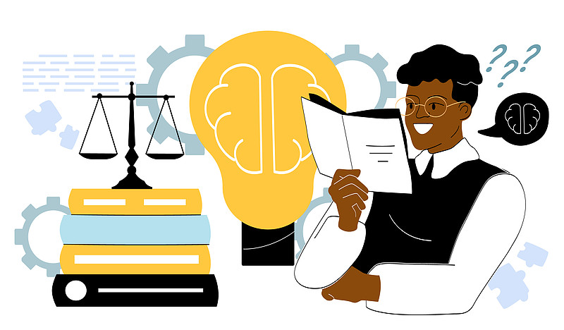 法律教育与批判性思维概念图片下载