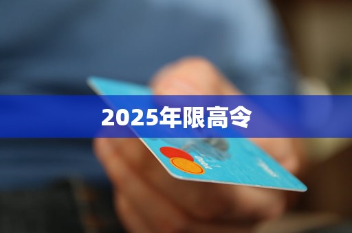 2025年限高令