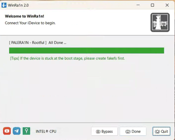 WinRa1n越狱工具电脑版