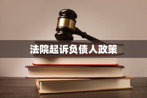 法院起诉负债人政策