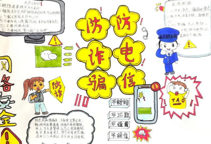 国家网络安全宣传周主题手抄报