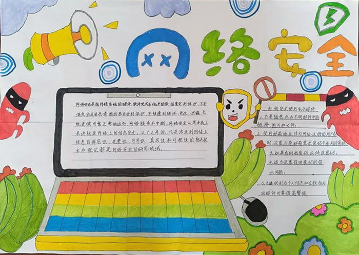 国家网络安全宣传周的手抄报