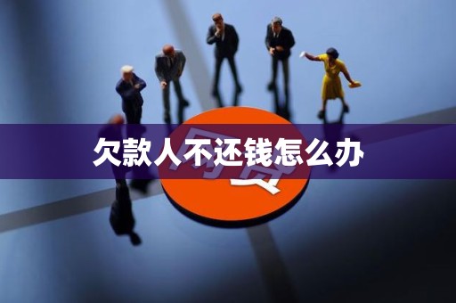 欠款人不还钱怎么办