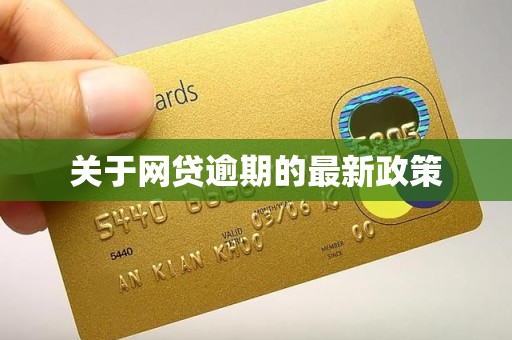 关于网贷逾期的最新政策