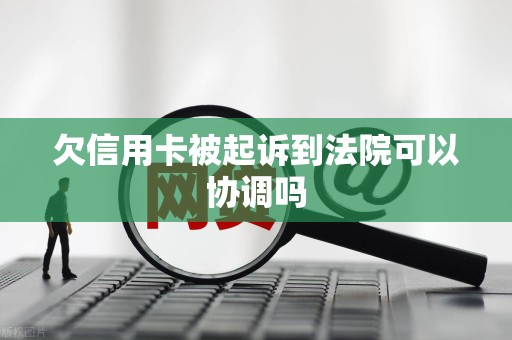 欠信用卡被起诉到法院可以协调吗