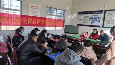 淮滨县司法局：法律顾问进乡村 深入村居大走访