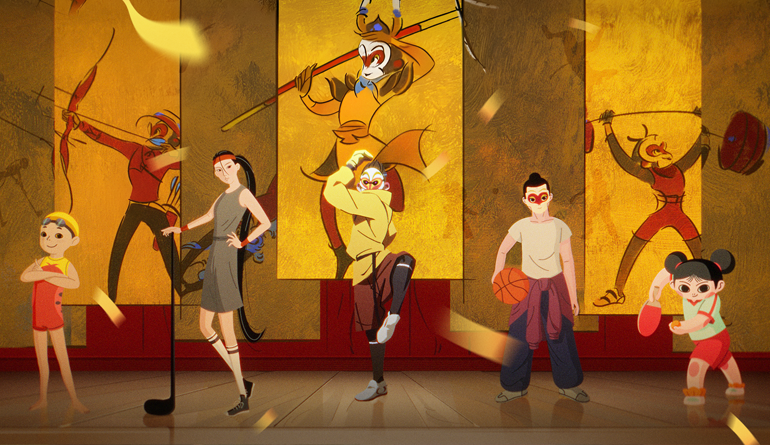 国风动画上新！当大圣遇上奥运有多燃