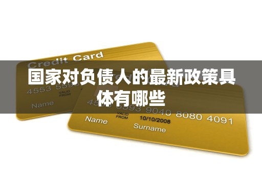 国家对负债人的最新政策具体有哪些