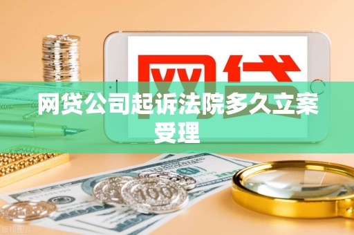 网贷公司起诉法院多久立案受理