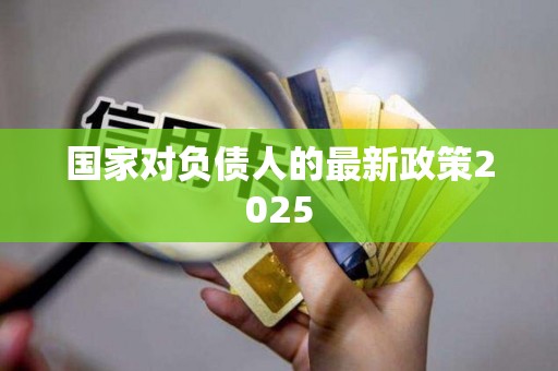 国家对负债人的最新政策2025