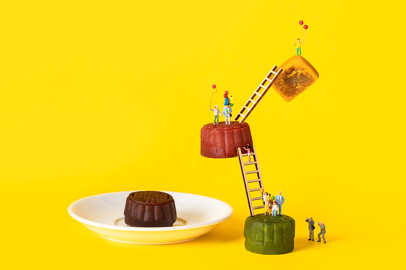 中秋节创意月饼图片下载