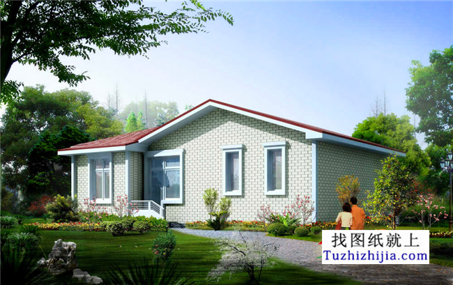 农村90平方米一层房子设计图，每款不超10万，再也不用为小宅基地发愁