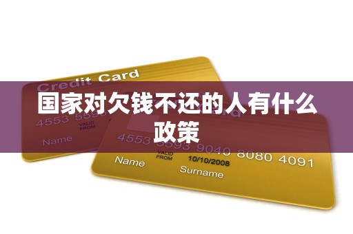 国家对欠钱不还的人有什么政策