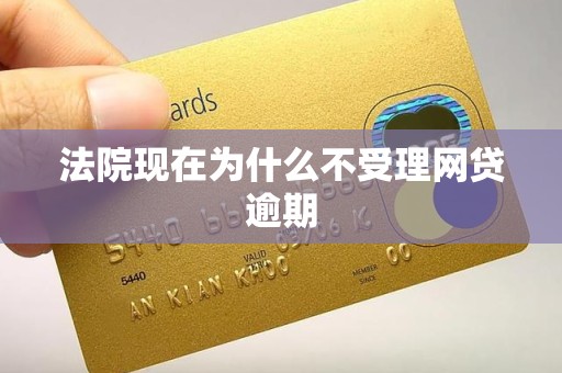 法院现在为什么不受理网贷逾期
