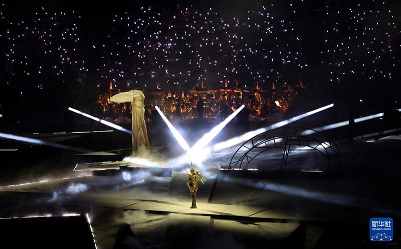 巴黎奥运会闭幕式举行
