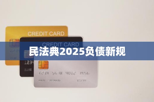 民法典2025负债新规