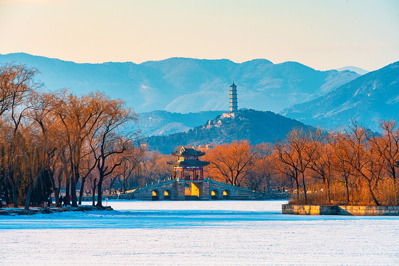 颐和园冬韵图片下载