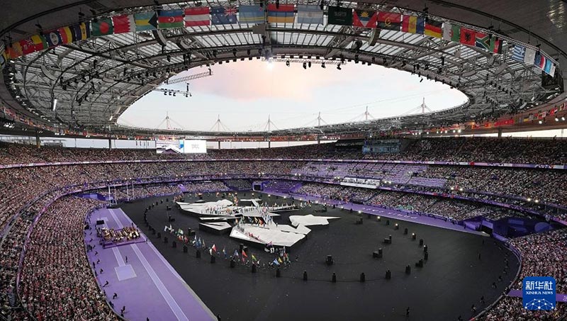 巴黎奥运会闭幕式举行