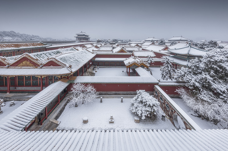 故宫雪景图片下载