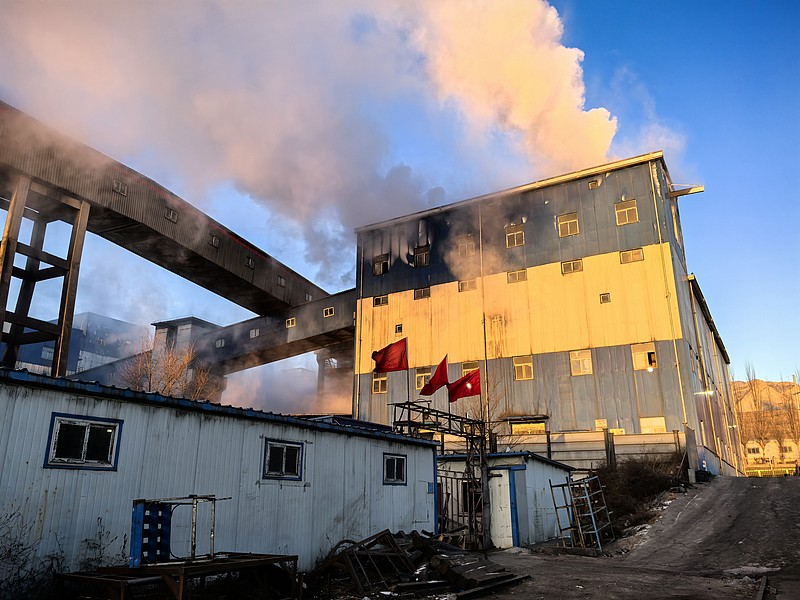 山西煤矿的选煤厂图片下载