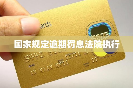 国家规定逾期罚息法院执行