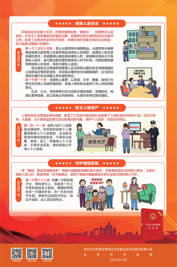 北京市 民法典主题展览进地铁