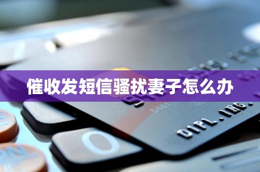 催收发短信骚扰妻子怎么办