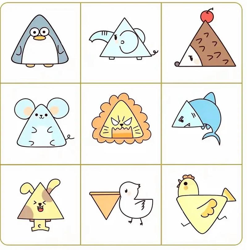 为你精选最爱的100种动物简笔画大全 - 抖音