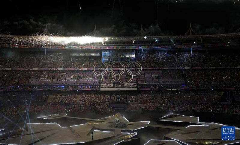 巴黎奥运会闭幕式举行