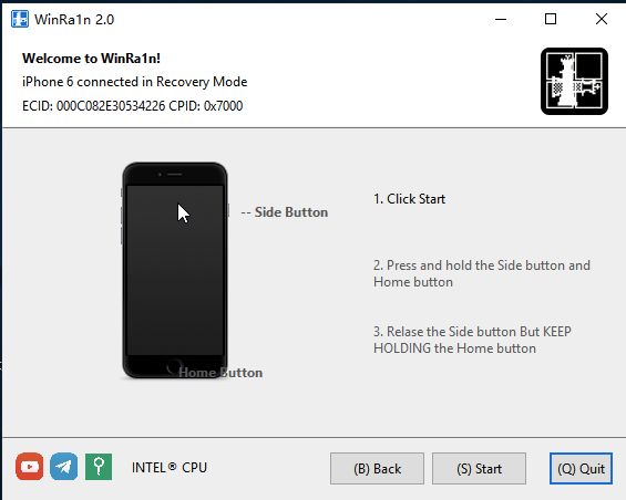 WinRa1n越狱工具电脑版