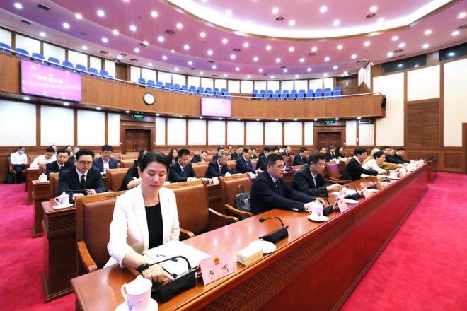 厦门市人大常委会会议表决法规项目现场。厦门市人大常委会供图