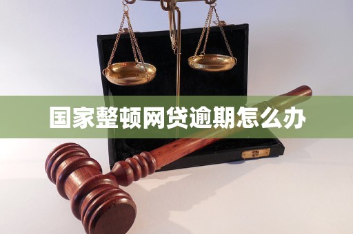 国家整顿网贷逾期怎么办