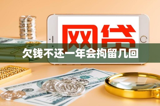 欠钱不还一年会拘留几回