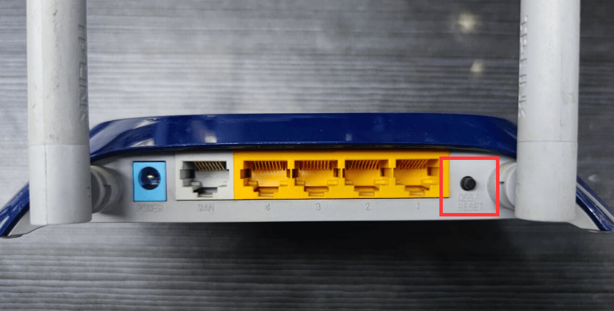 重置按钮示意图