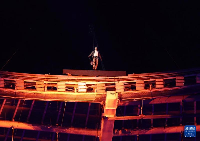 巴黎奥运会闭幕式举行