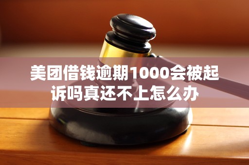美团借钱逾期1000会被起诉吗真还不上怎么办