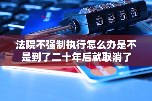 法院不强制执行怎么办是不是到了二十年后就取消了