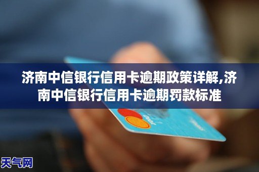 济南中信银行信用卡逾期政策详解,济南中信银行信用卡逾期罚款标准